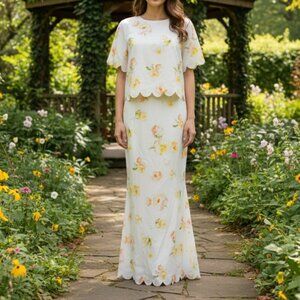 Vici Floral 2 Piece Maxi Dress - NWT